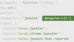 دوره آموزشی دوره آموزشی یادگیری انگولار CLI - Image of Course Learning the Angular CLI